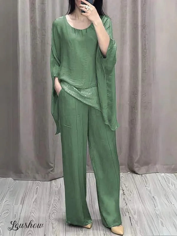 Coordinato Antonella - in lino e cotone