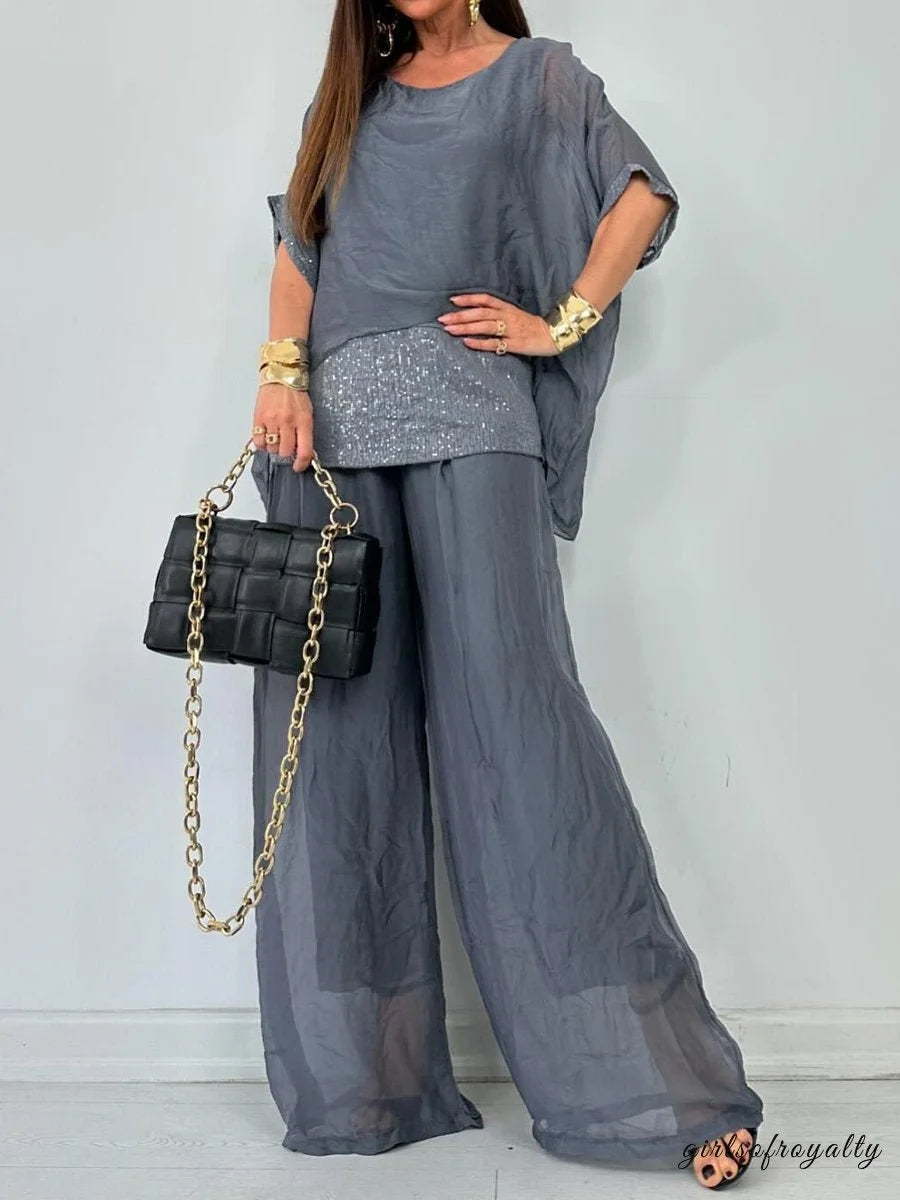 Coordinato Eleonor - in lino e cotone