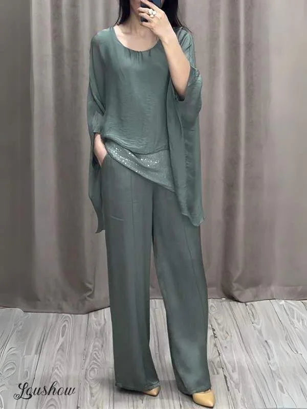 Coordinato Antonella - in lino e cotone