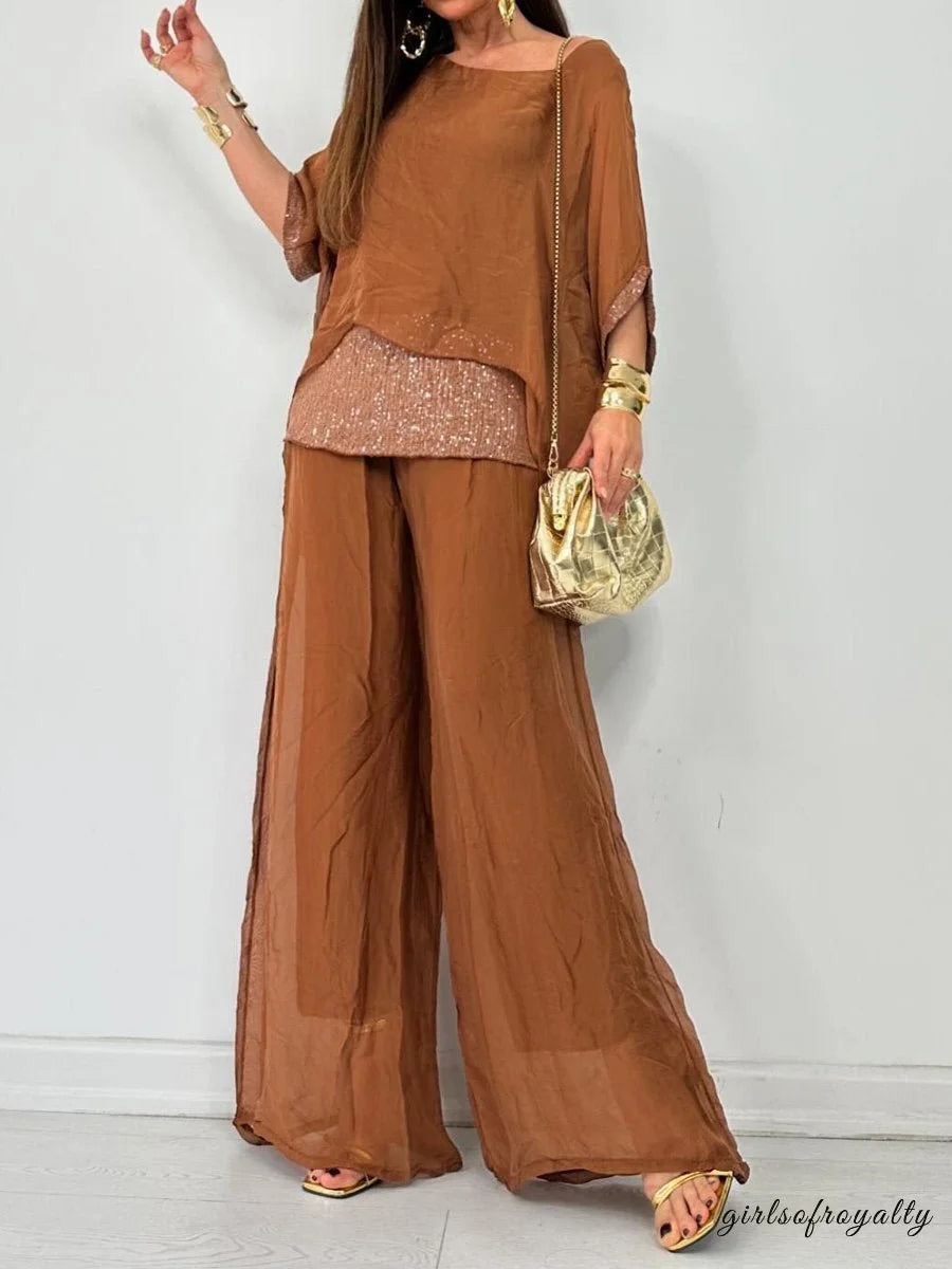 Coordinato Eleonor - in lino e cotone