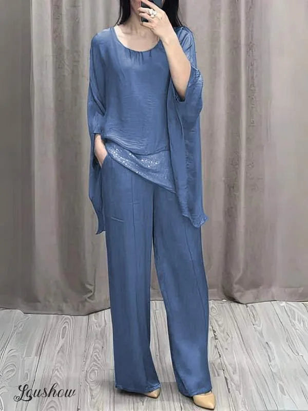 Coordinato Antonella - in lino e cotone